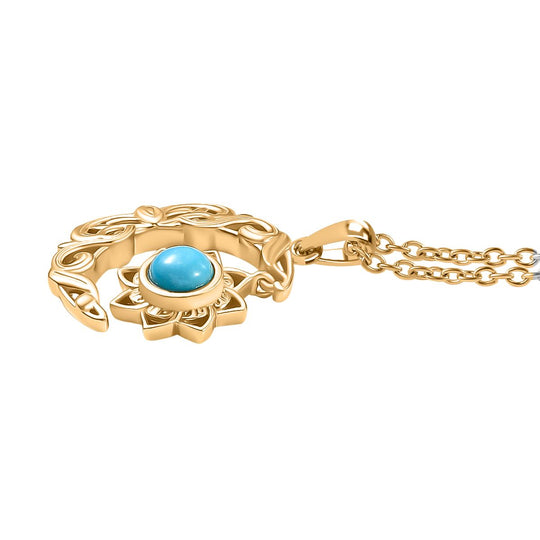 Sleeping Beauty Türkis Schmuckset ca. 0.41 ct