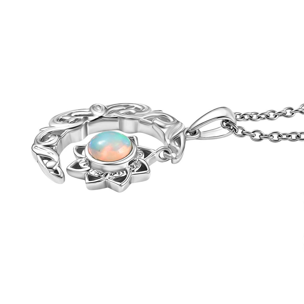 Natürlicher, äthiopischer Welo Opal Schmuckset ca. 0,41 ct.