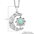 Natürlicher, äthiopischer Welo Opal Schmuckset ca. 0,41 ct.