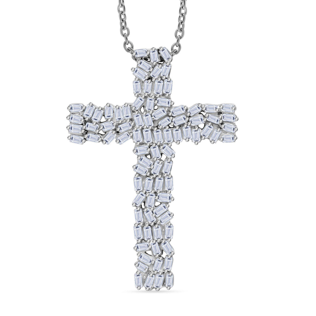 LUXURIANT DIAMOND - Lab Grown Diamant SI-GH SGL zertifiziert Schmuckset 925 Silber rhodiniert ca. 1,00 ct.