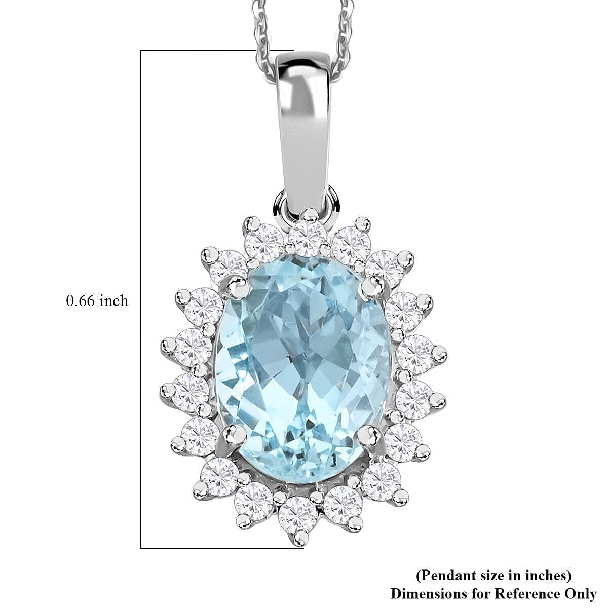 AAA Santamaria Aquamarin, Weißer Diamant Schmuckset, AGI zertifiziert und geprüft, 750 Weißgold ca. 1.40 ct