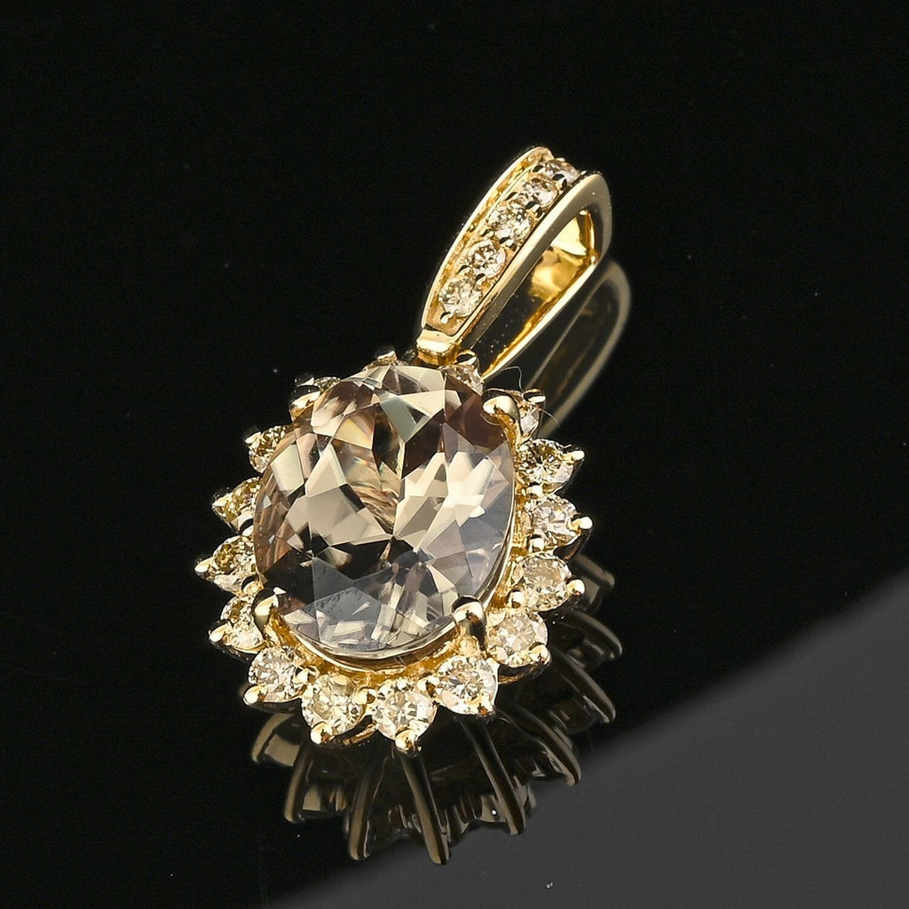 AAA Turkizit, Weißer Diamant AGI zertifiziert Schmuckset 417 Gold, 750 Gold ca. 2.45 ct