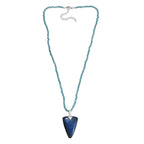 D'Joy AAA Labradorit, Apatit Schmuckset ca. 45 cm 925 Silber rhodiniert ca. 79,24 ct.