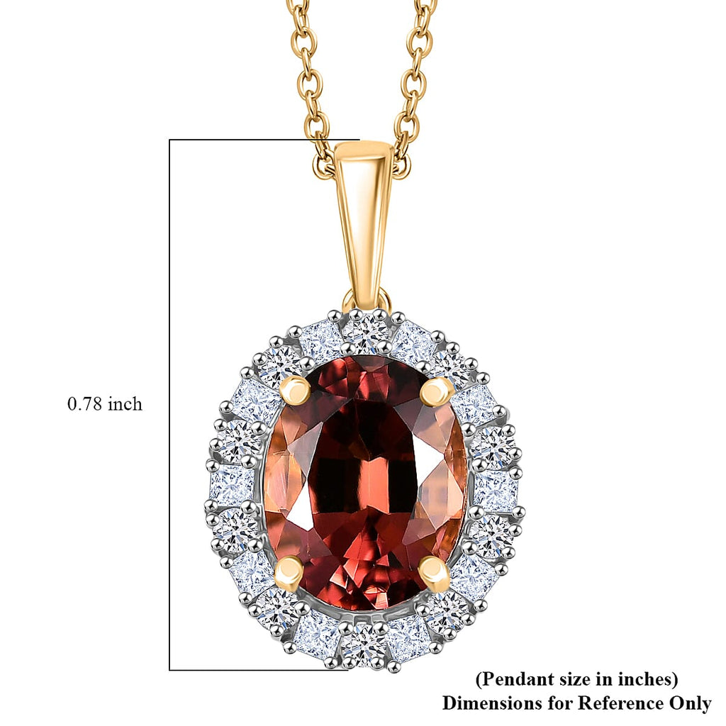 AAA Byzantinischer Turmalin, Lab Grown Diamant Schmuckset ca. 50 cm 417 Gold ca. 2,56 ct.