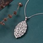 D'Joy Moissanit Schmuckset ca. 50 cm 925 Silber rhodiniert ca. 2,79 ct.