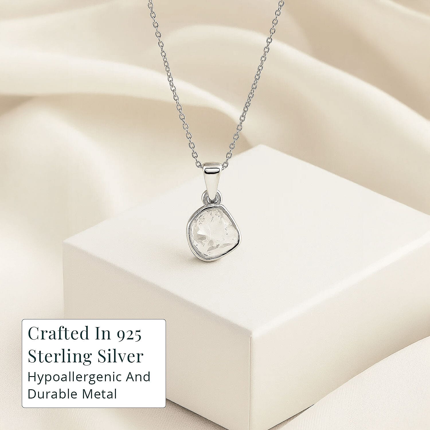 LUXURIANT DIAMOND - Lab Grown Diamant Schmuckset ca. 45 cm 925 Silber ca. 0.25 ct