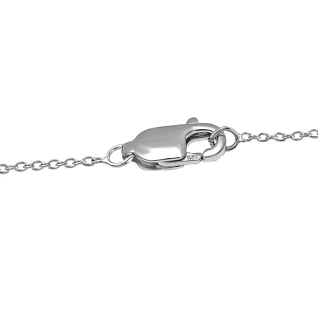 LUXURIANT DIAMOND - Lab Grown Diamant Schmuckset ca. 45 cm 925 Silber ca. 0.25 ct