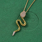 GP Trionfo Kollektion- Weißer Zirkon, Kanchanaburi Blauer Saphir Anhänger mit Kette, ca. 50 cm 925 Silber 750 Gelb Vergoldet ca. 0.25 ct