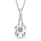 LUXURIANT DIAMOND - Lab Grown Diamant SI-GH Anhänger mit Kette, ca. 50 cm 925 Silber rhodiniert ca. 1.00 ct