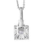 LUXURIANT DIAMOND - Lab Grown Diamant SI-GH Anhänger mit Kette, ca. 50 cm 925 Silber rhodiniert (7-8 Werktage Lieferzeit) ca. 1.00 ct