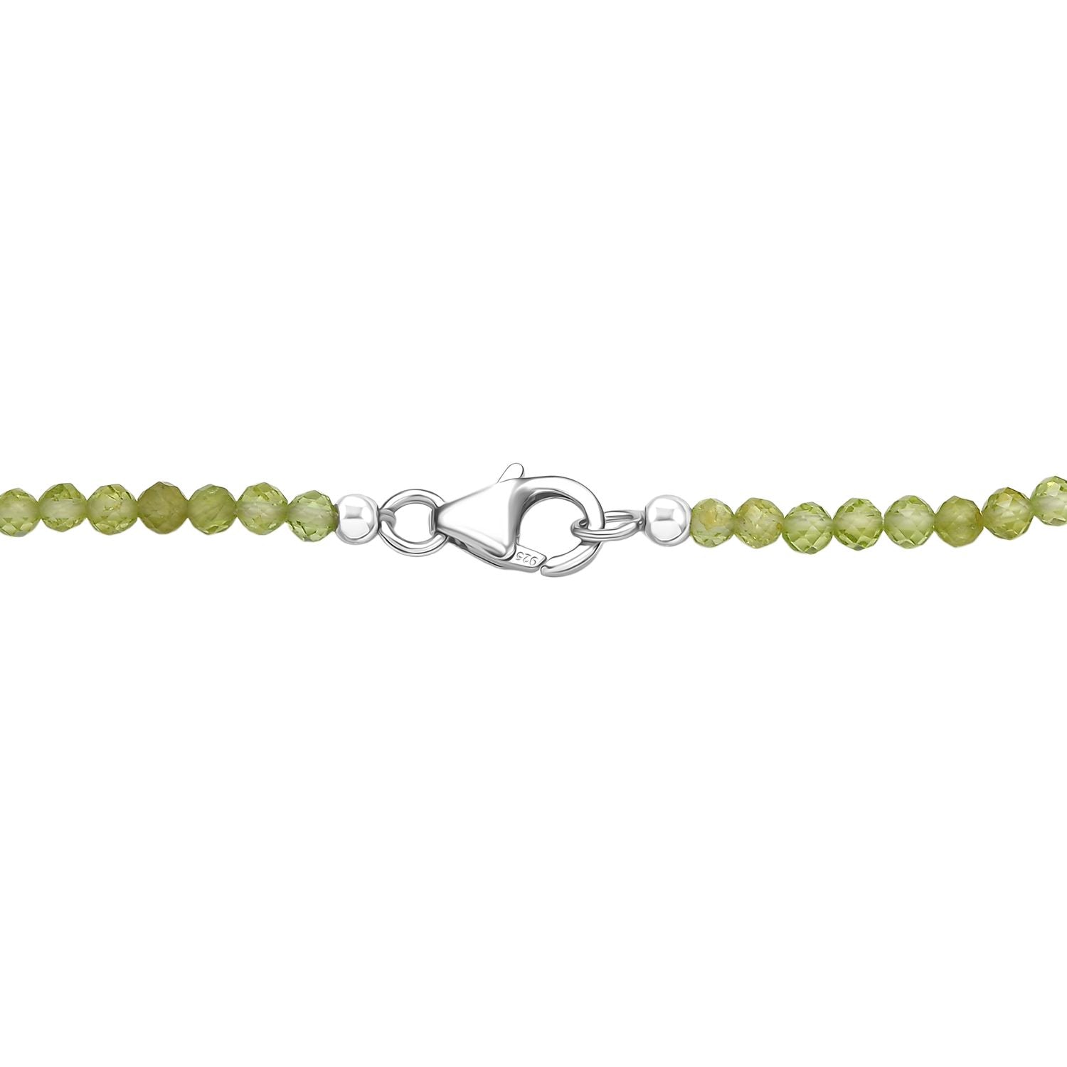 D'Joy Smaragd-Quarz Triplette Anhänger mit kettte ca. 50 cm 925 Silber rhodiniert ca. 66.35 ct