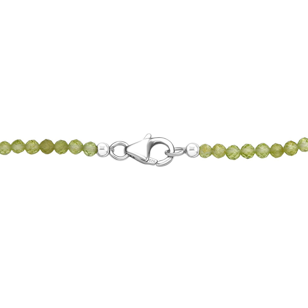 D'Joy Smaragd-Quarz Triplette Anhänger mit kettte ca. 50 cm 925 Silber rhodiniert ca. 66.35 ct