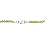D'Joy Smaragd-Quarz Triplette Anhänger mit kettte ca. 50 cm 925 Silber rhodiniert ca. 66.35 ct