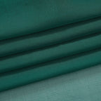 LA MAREY Signature - Seidenschal aus 100% Maulbeerseide mit Seidenbrokat-Ohrringen, 110x180 cm, Waldgrün