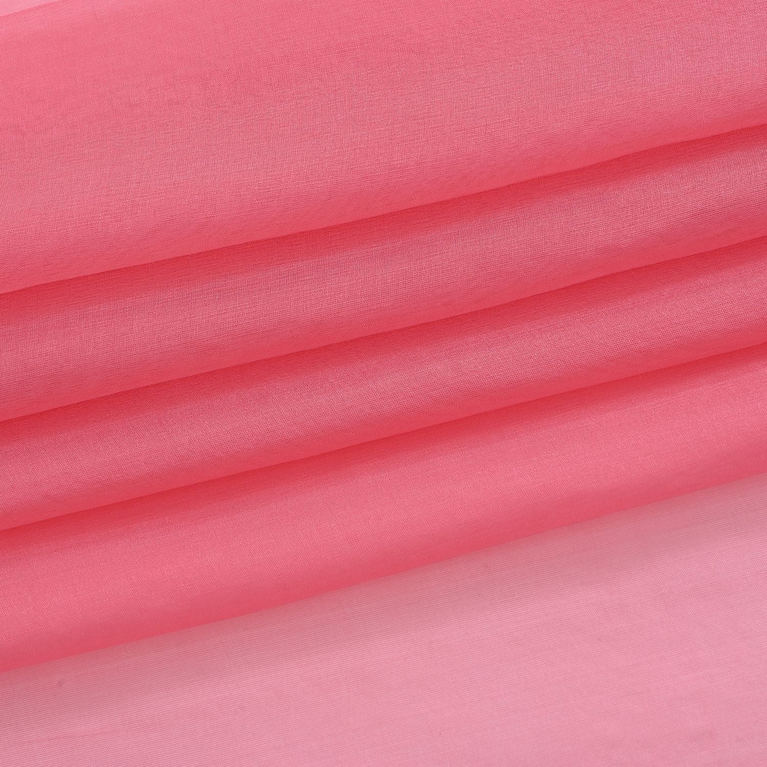 LA MAREY Signature - Seidenschal aus 100% Maulbeerseide mit Seidenbrokat-Ohrringen, 110x180 cm, Rosa