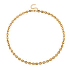 DESIGNER INSPIRIERT - 2er Fancy Ketten Set mit 5 cm Extender, Goldfarben und Silberfarben