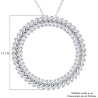LUXURIANT DIAMOND - Lab Grown Diamant VS-EF SGL zertifiziert Anhänger mit Kette ca. 50 cm 925 Silber rhodiniert ca. 1.00 ct