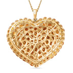 D'Joy Gelber Saphir Schmuckset ca. 50 cm 925 Silber 750 Gelbgold Vermeil ca. 23,87 ct.