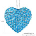 D'Joy Neon Apatit Schmuckset ca. 45 cm 925 Silber rhodiniert ca. 18.04 ct