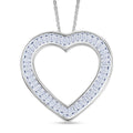 LUXURIANT DIAMOND - Lab Grown Diamant VS-EF SGL zertifiziert Anhänger mit Kette, ca. 50 cm 925 Silber rhodiniert ca. 2.00 ct