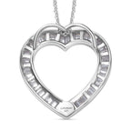 LUXURIANT DIAMOND - Lab Grown Diamant VS-EF SGL zertifiziert Anhänger mit Kette, ca. 50 cm 925 Silber rhodiniert ca. 2.00 ct
