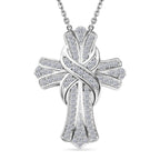 LUXURIANT DIAMOND - Lab Grown Diamant VS-EF SGL zertifiziert Schmuckset ca. 50 cm 925 Silber rhodiniert ca. 0.50 ct