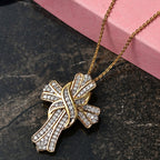 Lab Grown Diamant VS Schmuckset ca. 50 cm 925 Silber 750 Gelbgold Vermeil ca. 0.51 ct