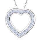 LUXURIANT DIAMOND - Lab Grown Diamant SI-GH SGL zertifiziert Anhänger mit Kette ca. 50 cm 925 Silber rhodiniert ca. 0.50 ct