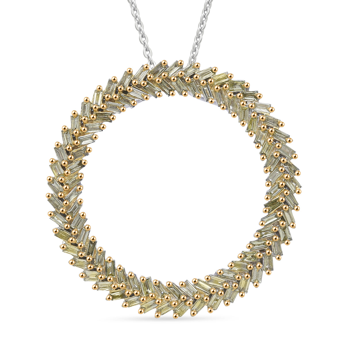 LUXURIANT DIAMOND - Lab Grown Blauer Diamant VS-EF SGL zertifiziert Schmuckset ca. 50 cm 925 Silber rhodiniert ca. 1,00 ct.