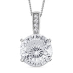 D'Joy Moissanit Schmuckset ca. 45 cm 925 Silber rhodiniert ca. 6.01 ct