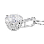 D'Joy Moissanit Schmuckset ca. 45 cm 925 Silber rhodiniert ca. 6.01 ct