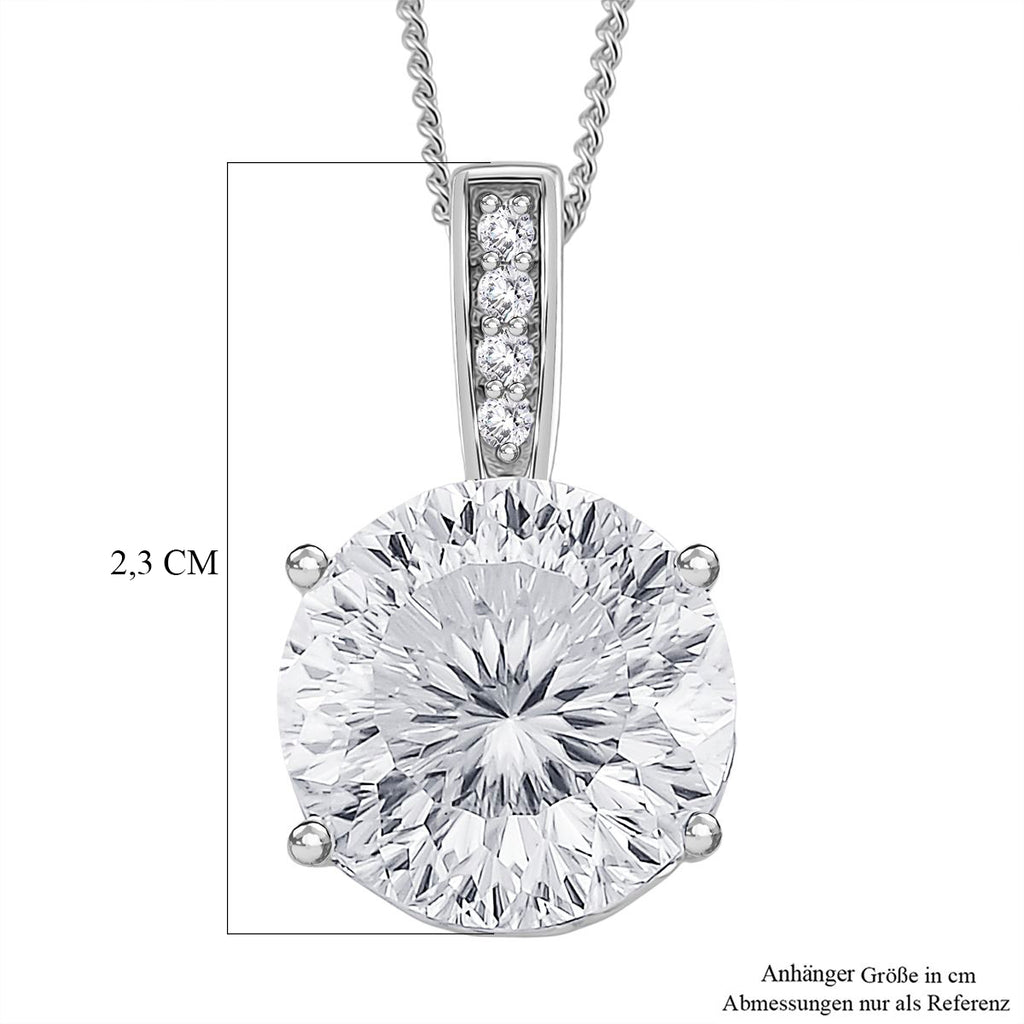 D'Joy Moissanit Schmuckset ca. 45 cm 925 Silber rhodiniert ca. 6.01 ct