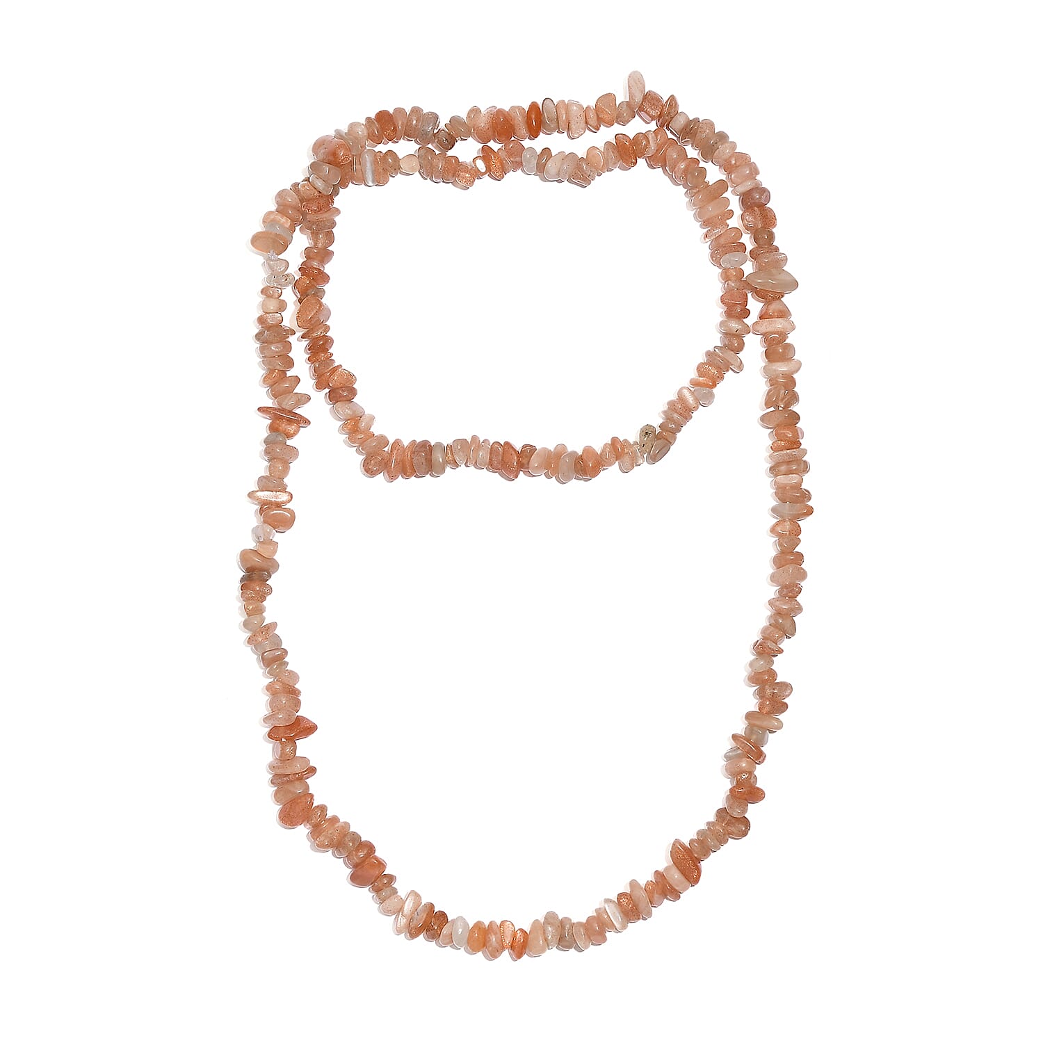 5er set - Multi-Edelstein Halsketten 76 cm mit Amethyst, Granat, Citrin, Sonnenstein ca. 1352.00 ct