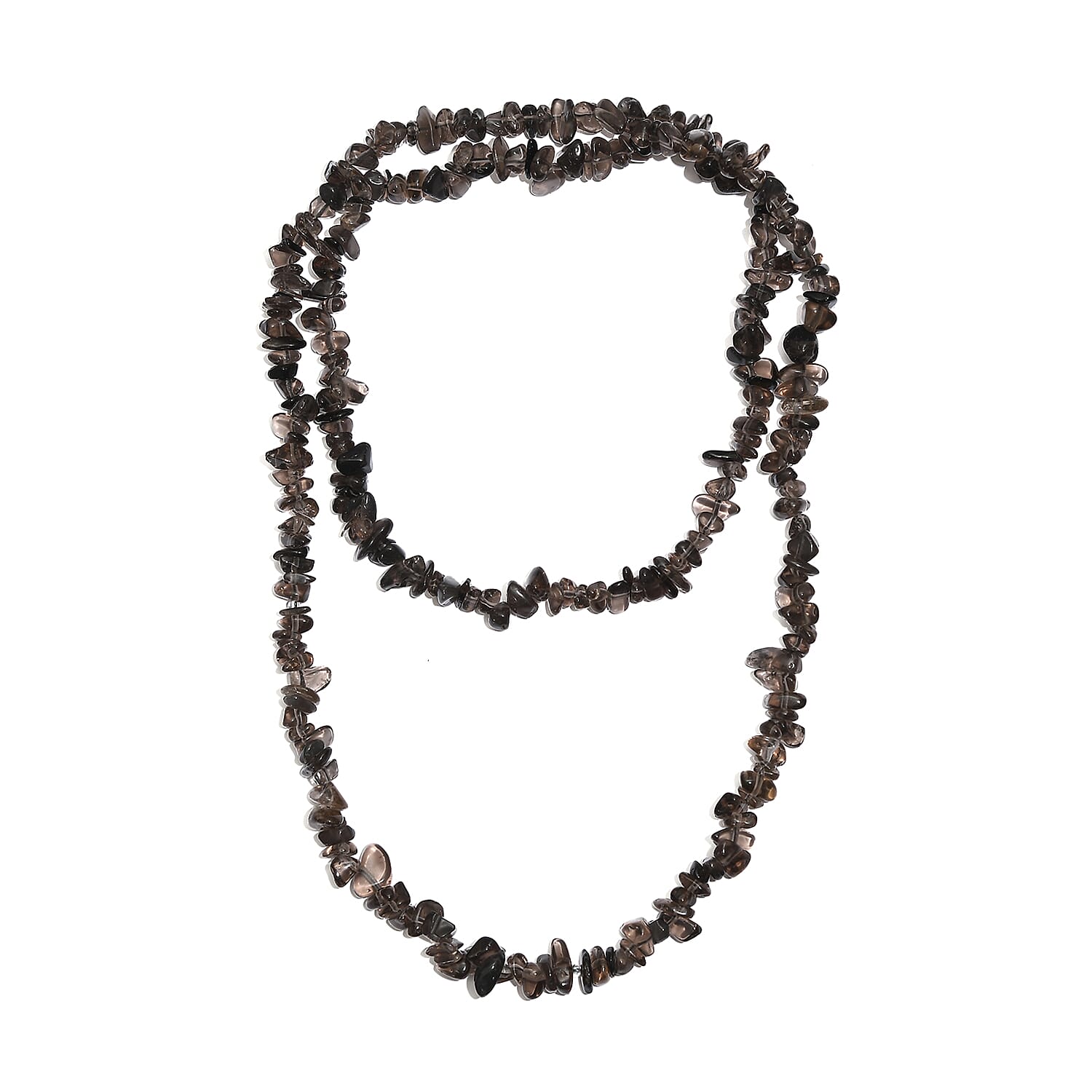 5er set - Multi-Edelstein Halsketten 76 cm mit Amethyst, Granat, Citrin, Sonnenstein ca. 1352.00 ct