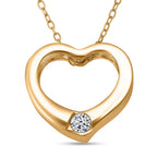 LUXURIANT DIAMOND - Lab Grown Diamant SI-GH Schmuckset ca. 50 cm 925 Silber 750 Vergoldet