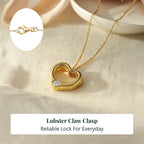 LUXURIANT DIAMOND - Lab Grown Diamant SI-GH Schmuckset ca. 50 cm 925 Silber 750 Vergoldet