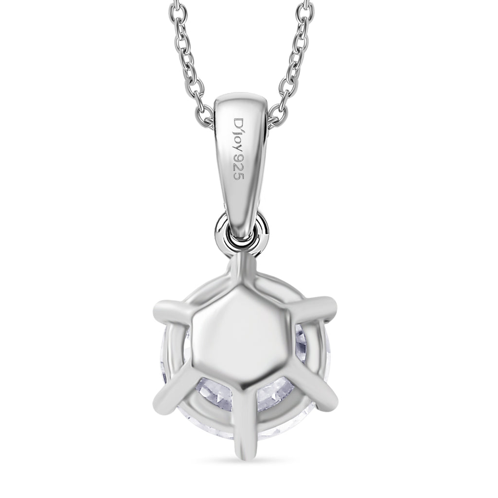 D'Joy Moissanit Schmuckset ca. 50 cm 925 Silber rhodiniert ca. 1.78 ct