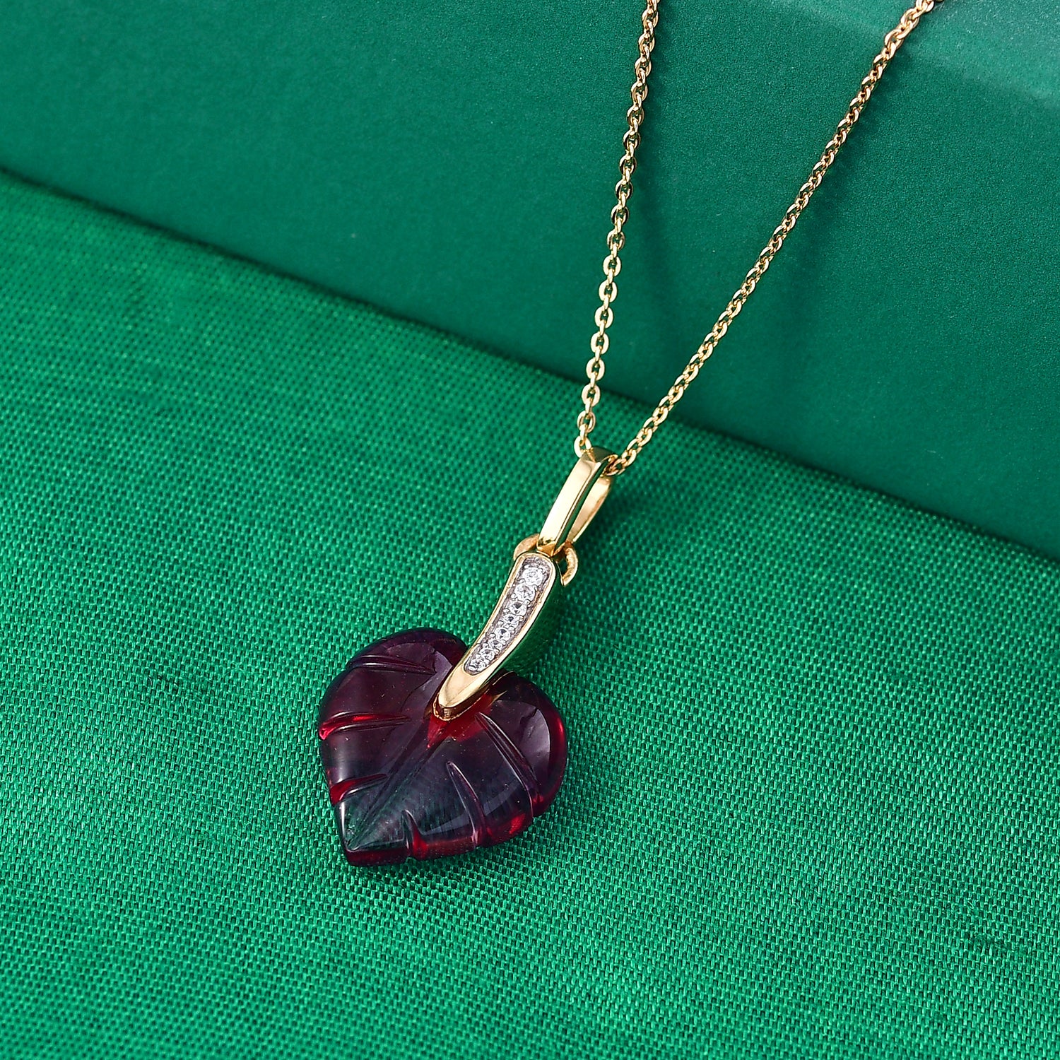 GP - Rosa Bicolor-Murano aus Italien, Kanchanaburi Blauer Saphir Schmuckset ca. 50 cm 925 Silber 750 Gelbgold Vermeil