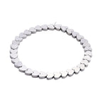 5er Set - Silberbeschichteter Hämatit Schmuck Zubehör ca. 301,50 ct.