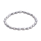 5er Set - Silberbeschichteter Hämatit Schmuck Zubehör ca. 301,50 ct.