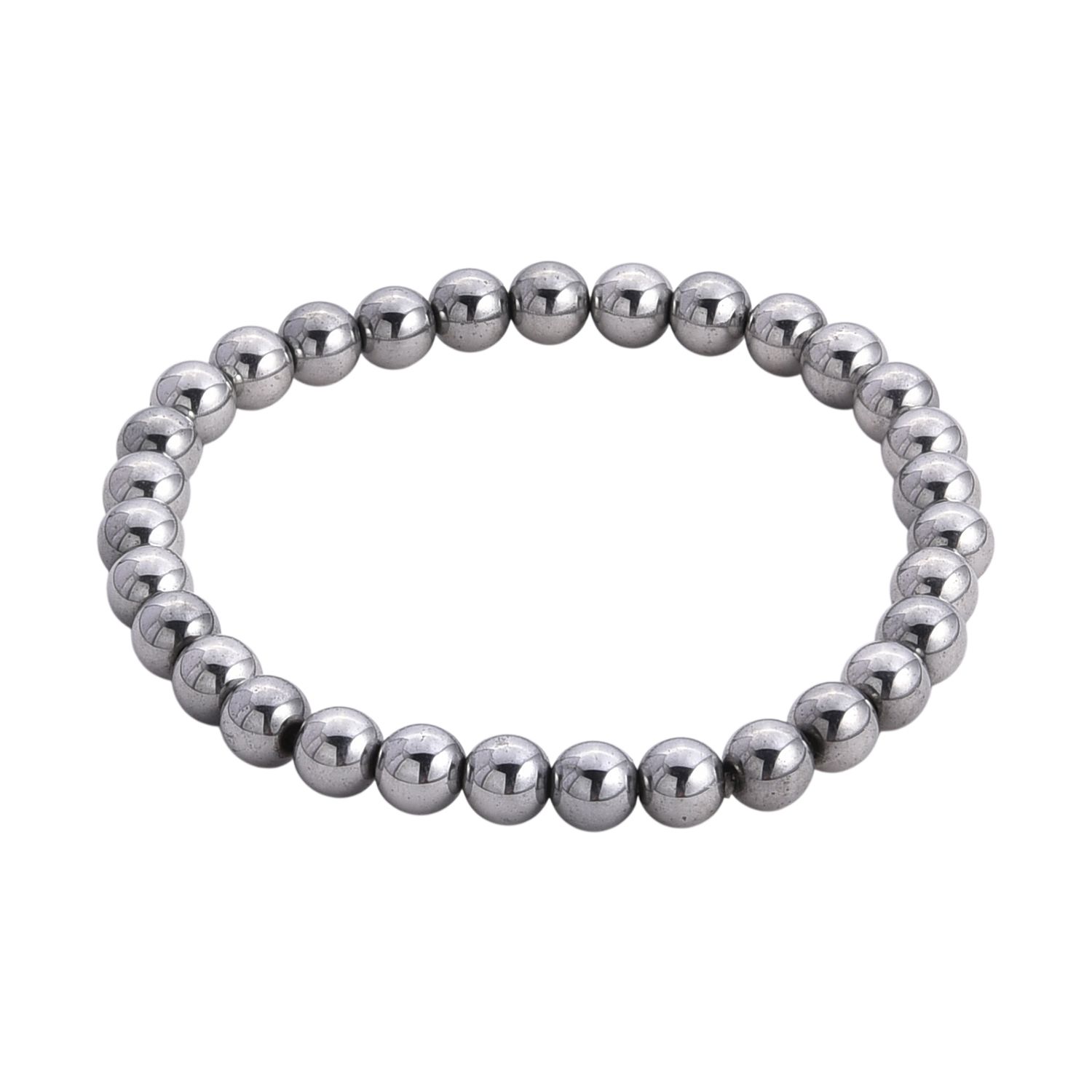 5er Set - Silberbeschichteter Hämatit Schmuck Zubehör ca. 301,50 ct.