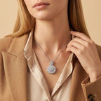 LUXURIANT DIAMOND - Lab Grown Diamant SI-GH Schmuckset ca. 50 cm 925 Silber Rhodiniert ca. 2,34 ct.