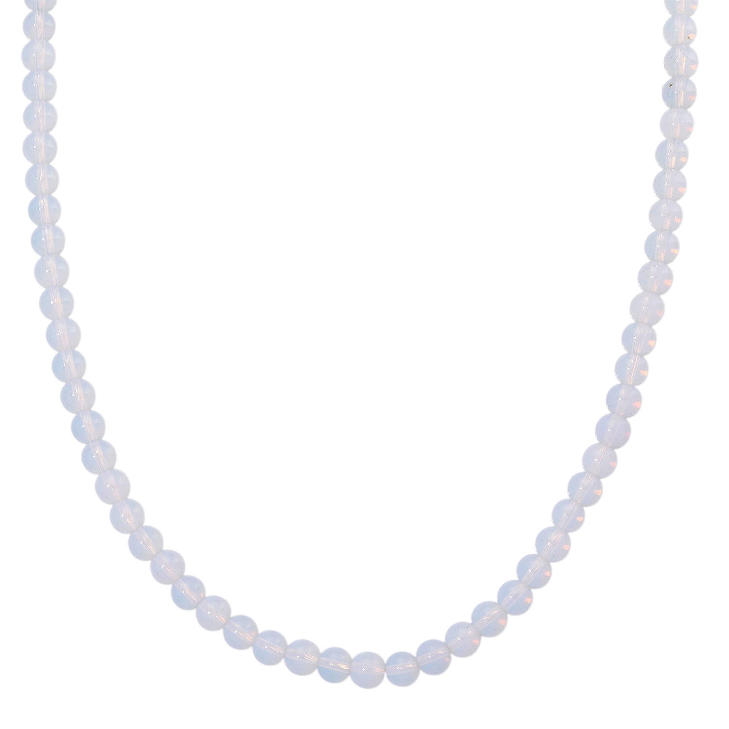 3er Set - Opalite Halskette, Armband und Ohrringe, 316L Edelstahl, Goldfarben, ca. 323.50 ct