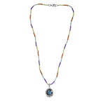 EVER TRUE AAA Labradorit, Mehrfarbig-Turmalin Schmuckset ca. 45 cm ca. 27.93 ct