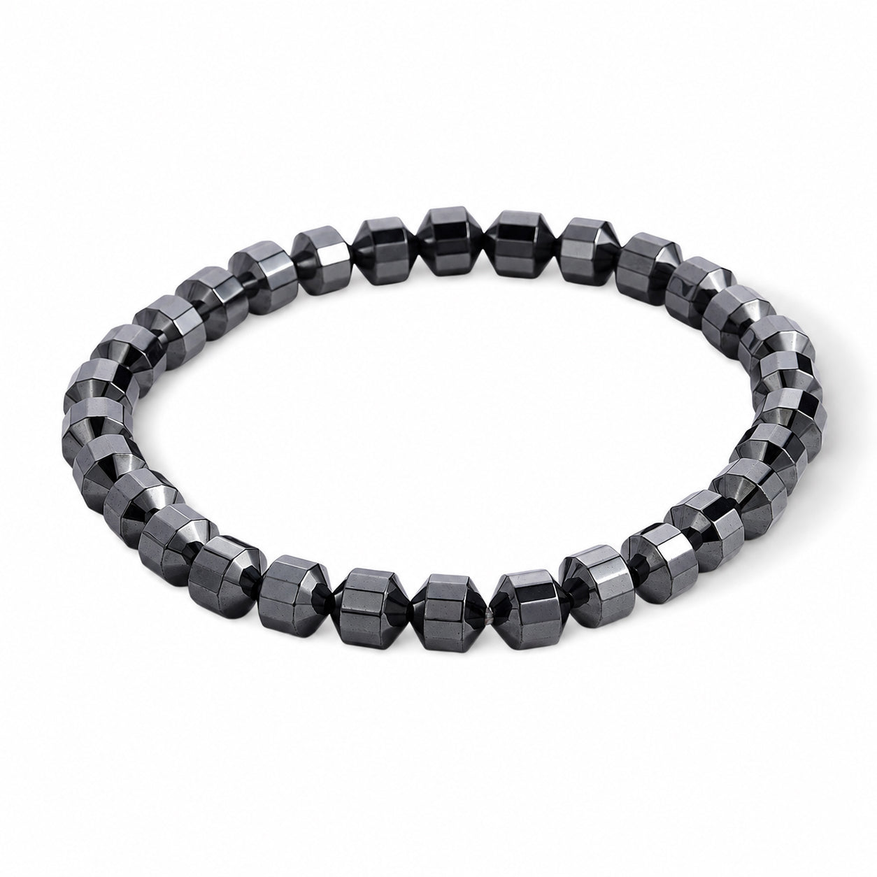 3er-Set Hämatit Armband, flexibles (ca. 18-19 cm) ca. 215,00 ct.