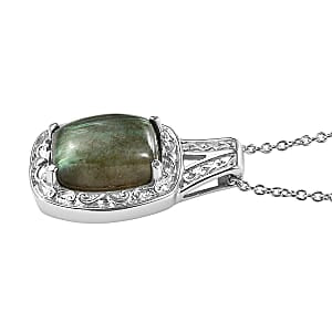 EVER TRUE Labradorit Schmuckset ca. 50 cm ca. 11.00 ct