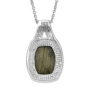 EVER TRUE Labradorit Schmuckset ca. 50 cm ca. 11.00 ct