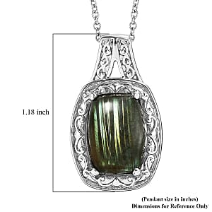 EVER TRUE Labradorit Schmuckset ca. 50 cm ca. 11.00 ct