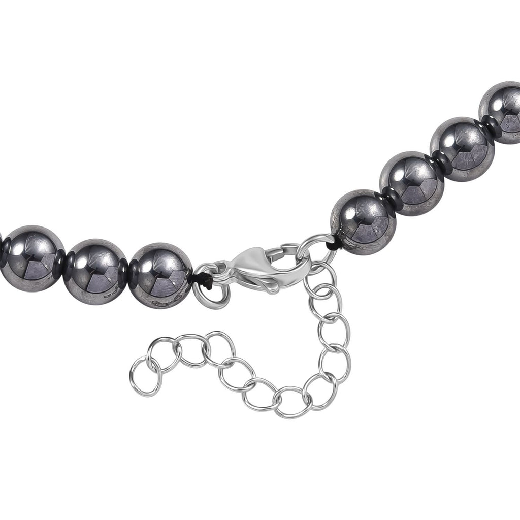 2er Set - Terahertz Halskette und Armband, 316L Edelstahl ca. 255.00 ct