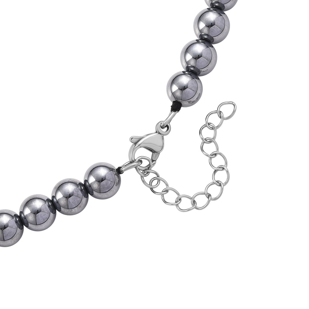 2er Set - Terahertz, Mehrfarbige Edelsteine Halskette und Armband, flexibel, 316L Edelstahl ca. 280.00 ct
